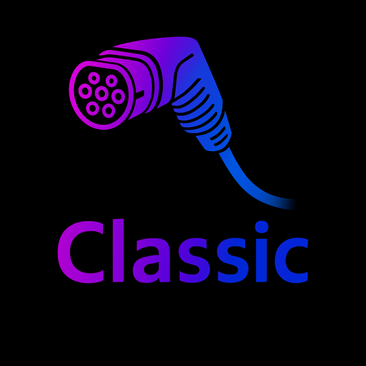 The Logo of our Slighly cheaper Classic Cable, a 7,5 meter cable for electric car charging.